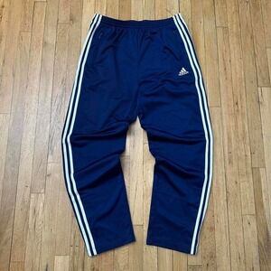 Vintage‎ Adidas Navy Track pants with white stripes